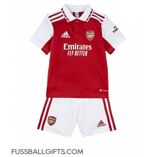 Arsenal Fußballbekleidung Heimtrikot Kinder 2022-23 Kurzarm (+ kurze hosen)